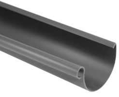 Dachrinne 100cm, RG100 Typ 300 weiß