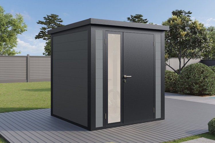 Wolff Finnhaus WPC Gartenhaus Asger - 19 mm