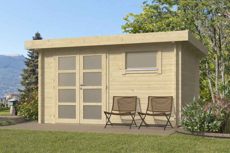 Wolff Finnhaus Gartenhaus Levke 3729 - 44 mm 