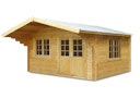 Vorschaubild Wolff Finnhaus Gartenhaus Nordkap 44-D/F/M isolierverglast XL