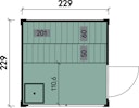 Vorschaubild Wolff Finnhaus Saunahaus Paradiso 2x2 (1-Raum)