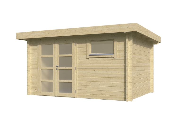 Wolff Finnhaus Gartenhaus Levke 3729 - 44 mm 