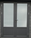 Vorschaubild Wolff Finnhaus WPC Gartenhaus Trend B+ mit Lounge-Anbau - 28 mm