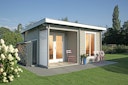 Vorschaubild Wolff Finnhaus Gartenhaus Cordoba 44-A Modern isolierverglast