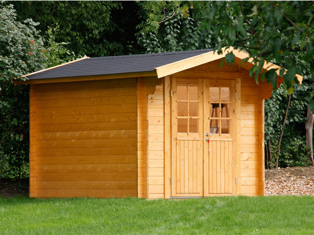 Wolff Finnhaus Blockbohlenhaus Britta 34-A/C