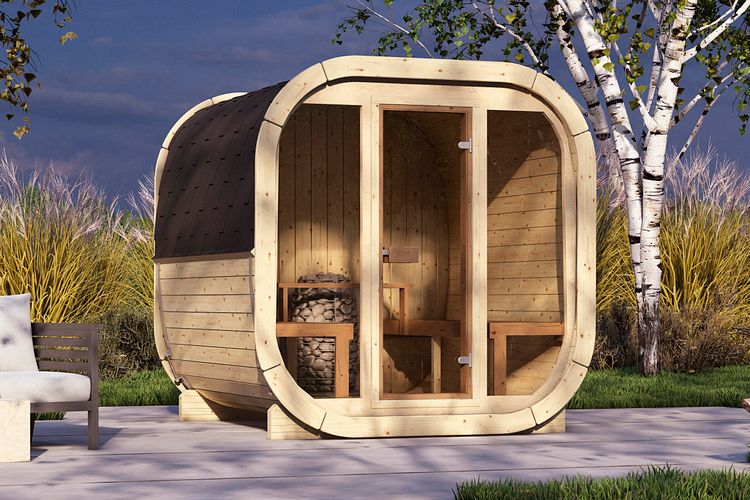 Wolff Finnhaus Sauna Eydis 2122 - 42 mm