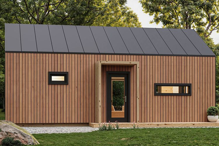 Wolff Finnhaus Ferienhaus Sajan 44 - 88 mm