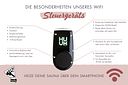Vorschaubild Karibu 9 kW Saunaofen finnisch anthrazit inkl. Huum WLAN Steuergerät mit App-Steuerung