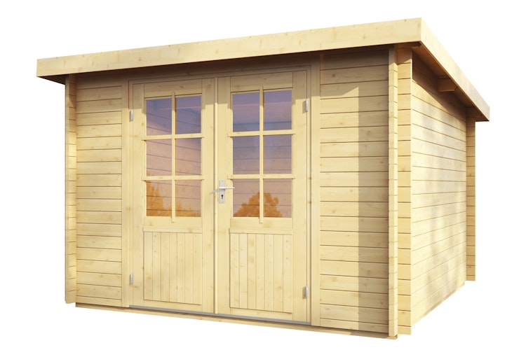 Wolff Finnhaus Blockbohlenhaus Pia 3024 - 34 mm