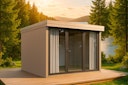 Vorschaubild Wolff Finnhaus Design-Gartenhaus Orland 3334 isolierverglast - 94 mm  