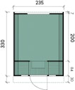Vorschaubild Wolff Finnhaus Campingfass 330 2-Raum