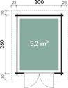 Vorschaubild Wolff Finnhaus Emma 28-A/B Gartenhaus