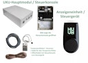 Vorschaubild Karibu 4,5 kW Bio-Kombiofen anthrazit inkl. Huum WLAN Steuergerät mit App-Steuerung