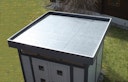 Vorschaubild EPDM Foliendach für Wolff Finnhaus Gartenhaus Nina 28-B mit Terrasse / Bastrup 5 mit 3 m Schleppdach