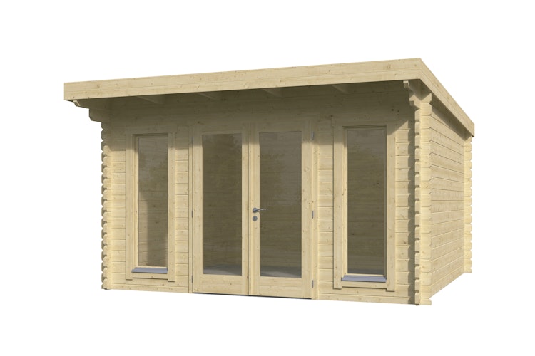 Wolff Finnhaus Gartenhaus Rikke 3838 - 44 mm