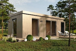 Wolff Finnhaus Design-Gartenhaus Helme 7734 isolierverglast - 94 mm  