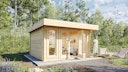 Vorschaubild Wolff Finnhaus Gartenhaus Malmö 70-C isolierverglast