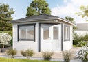 Vorschaubild Wolff Finnhaus Gartenhaus Maria 44-A/B isolierverglast