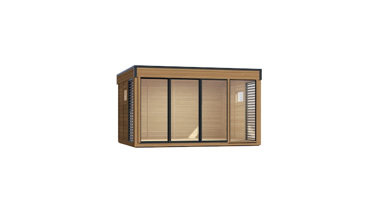 Wolff Finnhaus Design-Gartenhaus Finn Cube 4x3 Typ 1/2/3/4
