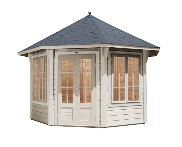 Wolff Finnhaus Pavillon Capri 3.5 inkl. Dachschindeln