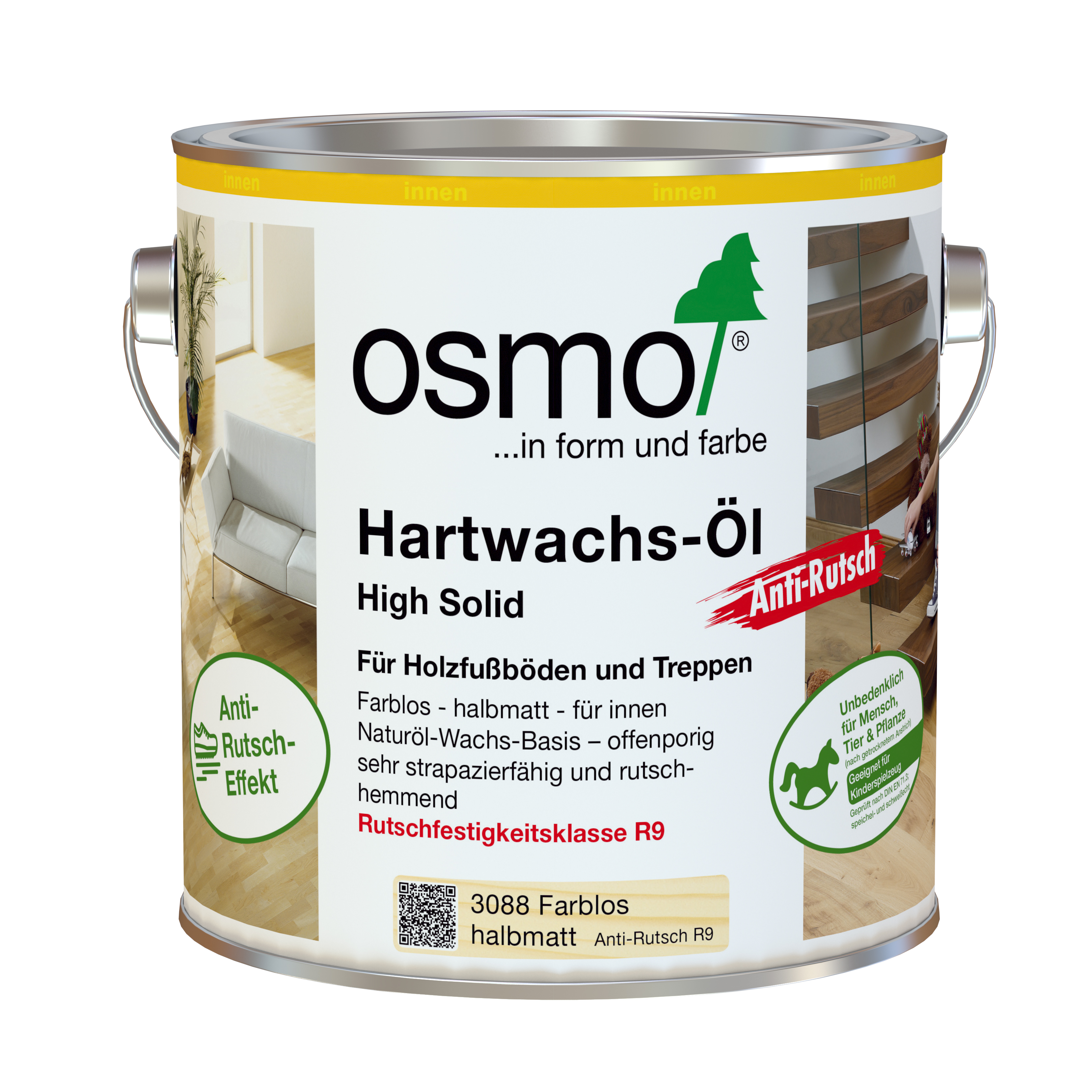 OSMO Hartwachs-Öl Anti-Rutsch 