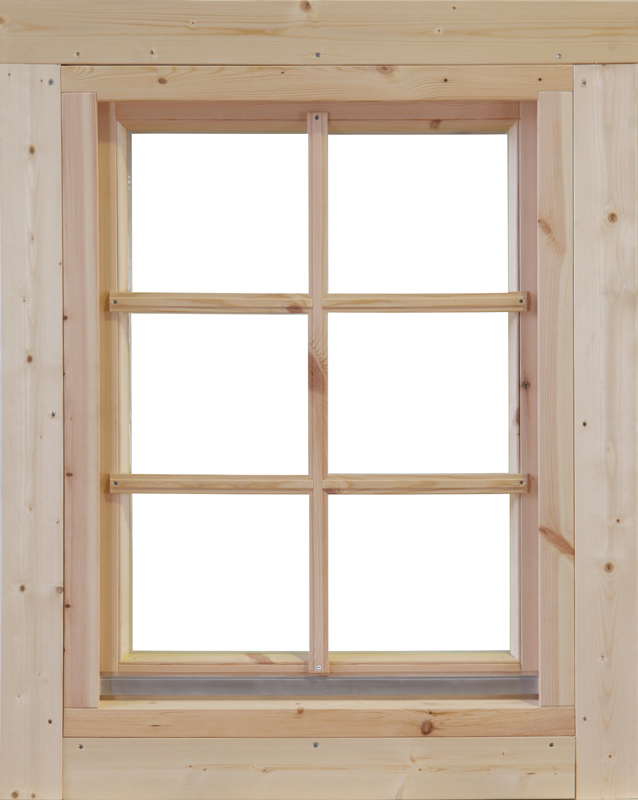 Wolff Finnhaus Einzel-Fenster Marit 28/34/40/44/58/70 isolierverglast