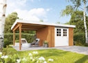 Vorschaubild Wolff Finnhaus Gartenhaus Gerätehaus Pulti 34-B  Typ 2 mit 300 cm Seitendach C