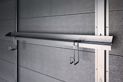 Wolff Finnhaus Gerätehaken-Set für Metall-GartenhäuserZubehörbild