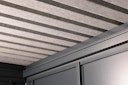 Vorschaubild Wolff Finnhaus Premium Metall Gartenhaus Eirik 2424 Anthrazit