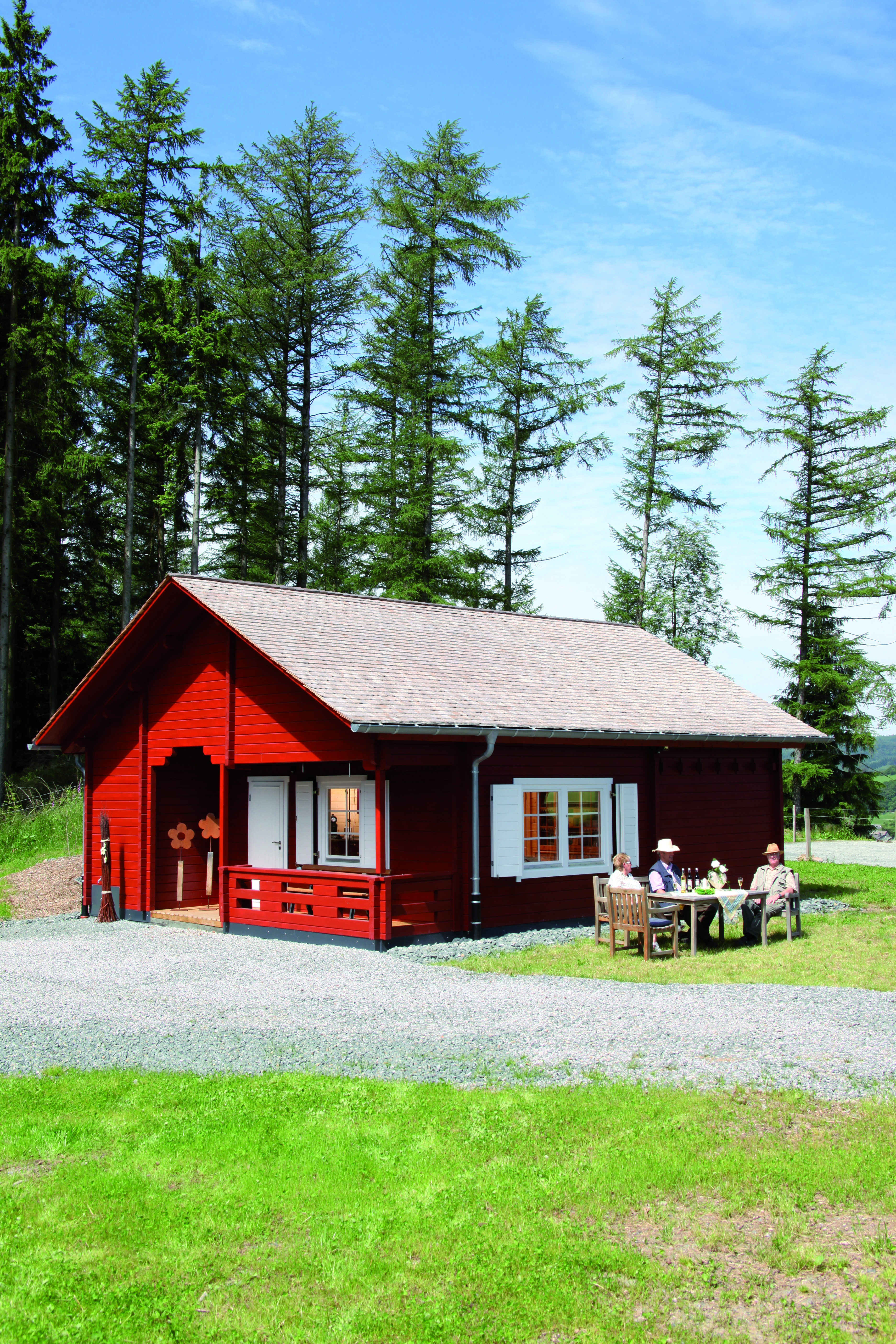 Wolff Finnhaus Gartenhaus Ferienhaus Spessart 92-E