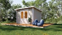 Vorschaubild Wolff Finnhaus Gartenhaus Garde 2823 - 40 mm