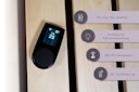 Vorschaubild Karibu 9 kW Bio-Kombiofen anthrazit inkl. Huum WLAN Steuergerät mit App-Steuerung