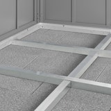 Wolff Finnhaus Aluminium-Rahmenunterkonstruktion für Fußboden für Gerätehaus Fascinato 2411 Wolff Finnhaus Aluminium-Rahmenunterkonstruktion für Fußboden für Gerätehaus Fascinato 2411Zubehörbild