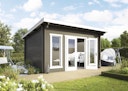 Vorschaubild Wolff Finnhaus Gartenhaus Trondheim 44-B isolierverglast XL