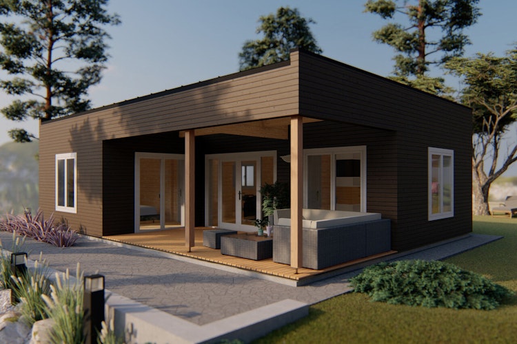 Wolff Finnhaus Ferienhaus Kongsberg 70- 44 mm
