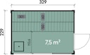 Vorschaubild Wolff Finnhaus Saunahaus Paradiso 3x2 (1-Raum/2-Raum)