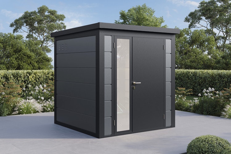 Wolff Finnhaus Metall Gartenhaus Ulrik