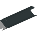 Vorschaubild Flachdachblende - außen/innen für Flachdachhäuser ohne Blendbretter  (1 Stück, Typ 10)