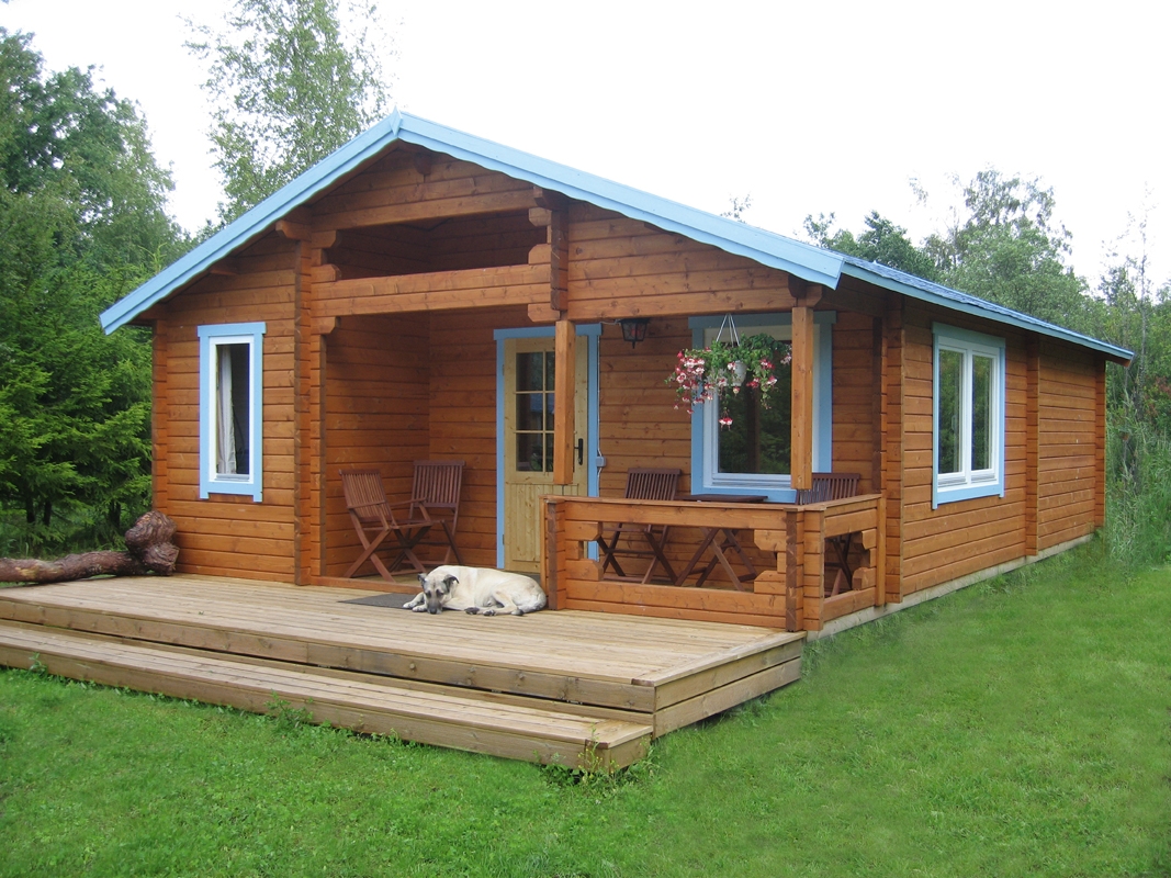 Wolff Finnhaus Gartenhaus Ferienhaus Spessart A