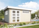 Vorschaubild Wolff Finnhaus Gartenhaus Flachdachhaus Lille B - Aktionsmodell