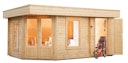 Vorschaubild Wolff Finnhaus Gartenhaus 5-Eckhaus Maja 40-B / 2-Raum