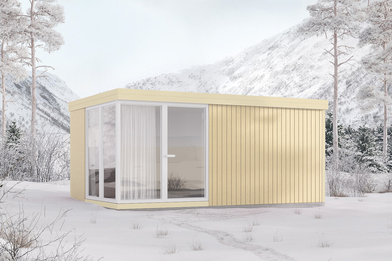 Wolff Finnhaus Design-Gartenhaus Atla 5534 isolierverglast - 94 mm  