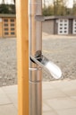 Vorschaubild Wolff Finnhaus Aludachrundrinne SD bis 1000 cm mit 2 Fallrohren + Zusatzpaket ABS/SD