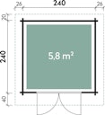 Vorschaubild Wolff Finnhaus Blockbohlenhaus Bibertal 28-XS/A/B