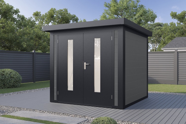 Wolff Finnhaus WPC Gartenhaus Sören - 28 mm