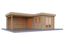 Vorschaubild Wolff Finnhaus Gartenhaus Hermosa 6848 - 70 mm 
