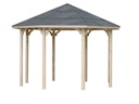 Vorschaubild Wolff Finnhaus Pavillon Kreta 8 Grundbauset