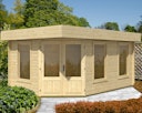 Vorschaubild Wolff Finnhaus Gartenhaus 5-Eckhaus Maja 40-B / 1-Raum