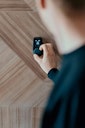 Vorschaubild Karibu 4,5 kW Bio-Kombiofen anthrazit inkl. Huum WLAN Steuergerät mit App-Steuerung