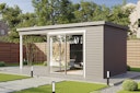 Vorschaubild Wolff Finnhaus Gartenhaus Starletta 5232 mit Schiebetüren